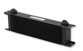 813erl Earls Performance Plumbing Ultrapro Oil Cooler - Black 13 Rows Extra-wide 10