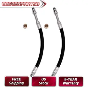 Ecoszfz20250625-261 Ecocarparts8 2 Inlet And Outlet Assembly Engine Oil Cooler Hose Fits Gmc G1500 5.0l