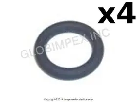 687.100 Elring Klinger Porsche 2003-2018 Auto Trans Oil Cooler Hose O-ring 4 Pcs