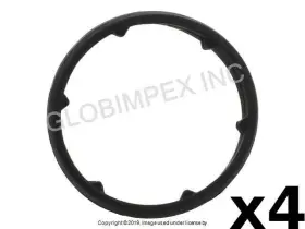 875.970 Elring Klinger For Porsche 2017-2024 Engine Oil Cooler Seal 4 Pcs Warranty