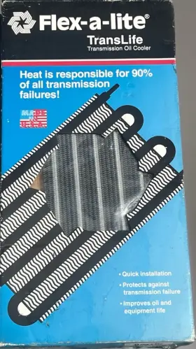 4120 Flex-a-lite 20k Gvw Automatic Transmission Oil Cooler Heavy Truck 10h 20w .75d