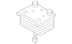 3c3z-6a810-a Ford Genuine Oil Cooler