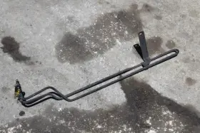 549.fd1g01 Ford 2001 2002 2003 2004 Mustang Power Steering Cooler Lines 6 Cyl 3.8l