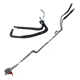 Bc3z7r081k Ford Oem New 11-16 Super Duty 6.2l Transmission Oil Cooler Line Hose Tube Set