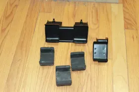 D0oe-6b633 Ford D0oe-6b633/4-a 1970 Torino Cyclone 429 Scj Drag Pack Oil Cooler Bracket Set- Oem Rare