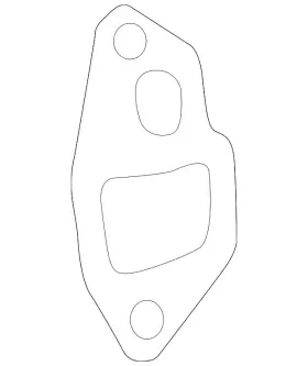 F4tz-6a636-a Ford Genuine Adapter Gasket