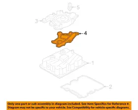 3c3z6619ca Ford Oem 05-10 E-350 Super Duty Cooling Oil Cooler-adapter Seal
