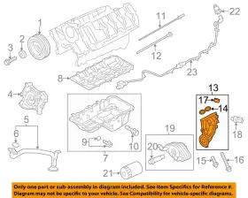 Bl3z6881ja Ford Oem 11-14 F-150 Engine Parts-adapter