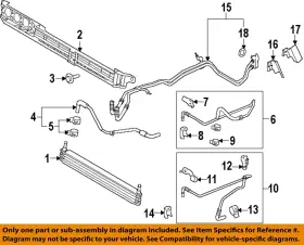 Bl3z7b147d Ford Oem 12-20 Expedition F-150 Cooling Trans Oil Cooler-bracket