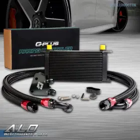Alo031612 G-plus New Fit For Ls1 Ls2 Ls3 19 Row 10an Aluminum Engine Oil Cooler Sandwich Plate