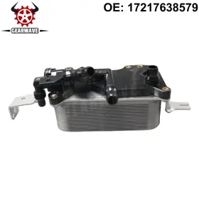 17217638579 Gearwave For Bmw F01 730i N52n F02 730li New Heat Exchanger Oil Cooler With Plug Included