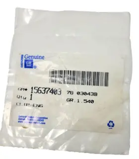 15637403 General Motors Genuine Gm Clip Engine Oil Cooling Hose Connection Retainer Chevy Gmc