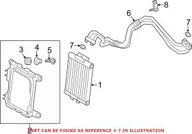 17228604345-bb Genuine Bmw Oem Engine Oil Cooler Gasket 17228604345 For