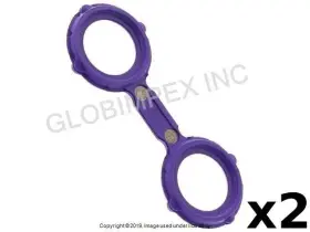 05175579ac Genuine Mercedes For 2007-2009 Engine Oil Cooler Seal 2 Pcs Warranty