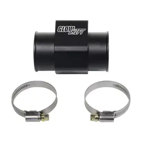 Glowshift 707152606189 44mm 1-3/4 Inch Radiator Hose Attachment Adapter For Water Coolant Temp
