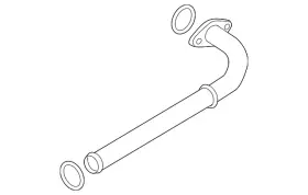 28290053 Gm Genuine Oil Cooler Pipe