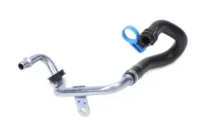 12655190 Gm Genuine Parts Engine Oil Cooler Inlet Pipe With Hose Clamps And Cap