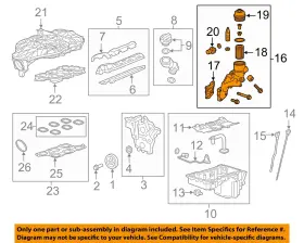 12671849 Gm Oem 04-17 Camaro Engine Parts-adapter