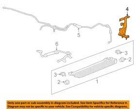 23207707 Gm Oem 16-24 Camaro Cts Cooling Trans Oil Cooler-mount Bracket