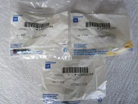 12553154 Gm Parts Lot Of 3 Connectors Oem Eng Oil Cooler Hose Connector Part#