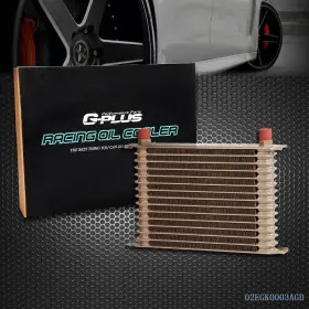 Goneparts-0315-18 Goneparts Fit For Universal 15 Row An10 Full Aluminum Engine Transmission Oil Cooler