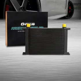 Goneparts-0809 Goneparts 16 Universal 25 Row An10 Aluminum Engine Transmission Oil Cooler Black New
