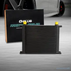 Goneparts0801-3 Goneparts 30 Row An-10an Universal Aluminum Engine Transmis Sion Racing Oil Cooler Black