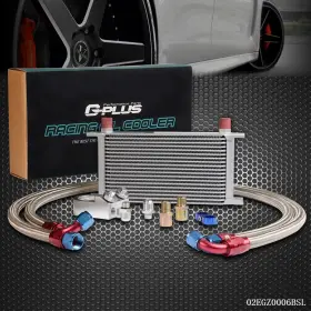 Goneparts0826-35 Goneparts New Universal 19 Row 10an Aluminum Engine Oil Cooler Filter Sandwich Adapter