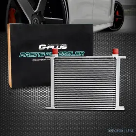 Goneparts0826-37 Goneparts Universal 28 Row An10 Aluminum Transmission Engine Oil Cooler Silver