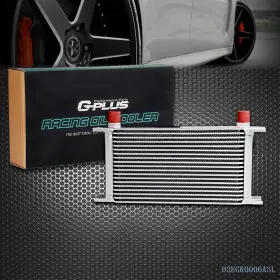 Goneparts1228-69 Goneparts Fit For Universal 19 Row 10an Aluminum Engine Transmission Oil Cooler Silver