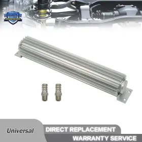 Gp964937dh Goodshepherd18 15 Inch Dual Pass Aluminum Finned Transmission Oil Cooler Universal With Npt Fitting