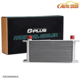 E-02egk0006asl Grandorange 19 Row Fit For Universal 10an Aluminum Engine Transmission Oil Cooler Silver New