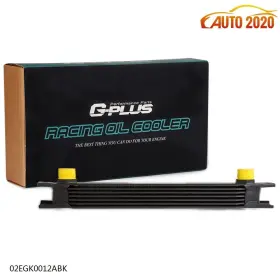 E-02egk0012abk Grandorange Universal 7 Row An10 All Aluminum Transmission Engine Racing Oil Cooler Black