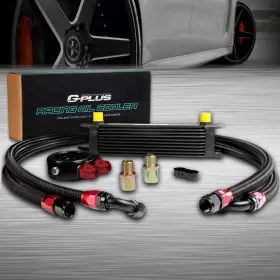 E-02egz0013cbk Grandorange Fit For Universal 10 Row Transmission Aluminium Engine Oil Cooler Assembly