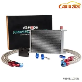 E-02egz1103esl Grandorange Fit For Bmw N54 Engine Twin Turbo 135 E82 335 E90-e93 Silver 25row Oil Cooler