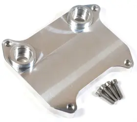Cbw-133b Hawks Motorsports 2016 Camaro Ss/zl1 And 2016-2019 Cts-v Gen V Lt1 Lt4 Oil Cooler Adapter Clearance