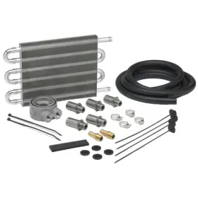5543 Hayden 459 Engine Oil Cooler Ultra Cool Aluminum Hose Barb Connector 1/2 Inch