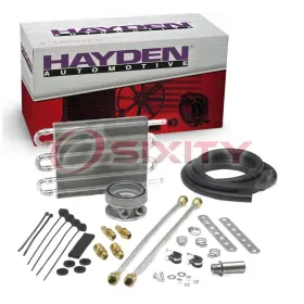 Sx-8j8j Hayden Engine Oil Cooler For 1961-1992 Oldsmobile 98 Custom Cruiser Cutlass Vc