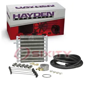 Sx-d0w6 Hayden Engine Oil Cooler For 1960-2010 Pontiac 6000 Acadian Astre Aztek Tj