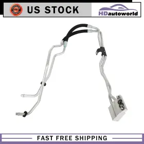 Hty182d8l889 Hdautoworld Oil Cooler Hose Line For 2005-2007 Chevrolet Silverado Gmc 1500 2500 3500