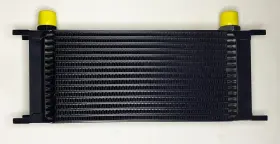 Hwp-yl-16 Hiwowsport 16 Row Oil Cooler 10an Stacked Plate Transmission Engine Universal Black