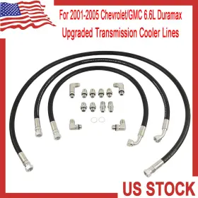 Dp0153 Hlarkd For 2001-2005 Chevrolet/gmc 6.6l Duramax Upgraded Transmission Cooler Lines