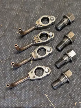 15280-pcx-010 Honda Oem 00-09 S2000 Oil Jet Bolt Set F20c F22c1 Squirter Ap1 Ap2 S2k