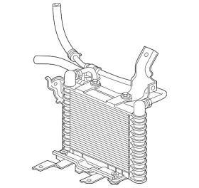 25500-5wl-a02 Honda 255005wla02 Oem Transmission Fluid Cooler For Clarity Plug-in Hybrid