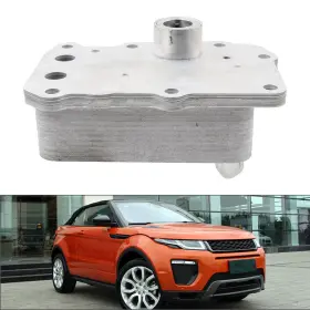 Lr073678 Hukyu Engine Oil Cooler For Land Rover Range Jaguar Xe Xf F-pace