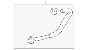 25420-3j200 Hyundai Genuine Lower Hose
