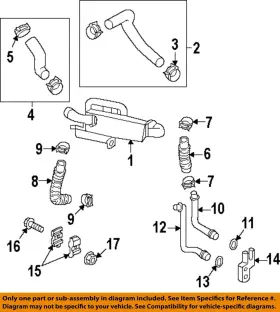 25620b1500 Hyundai Oem 15-16 Genesis Cooling Oil Cooler-oil Cooler