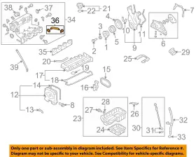 2672023310 Hyundai Oem 07-12 Elantra Enginetransaxle Engine Parts-hose