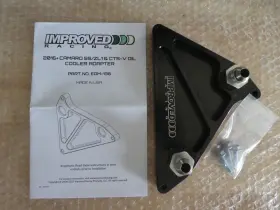 Egm-136 Improved Racing 2016 Camaro Ss /zl1 And Cts-v Oil Cooler Adapter