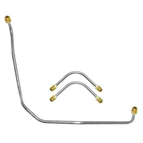 Cce6905 Inline Tube 1969-72 Chevrolet Camaro 302/350 Holley Dual Feed 3pc Fuel Pump To Carb Line Oe